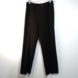 Josephine Chaus dress pants dark brown size 6